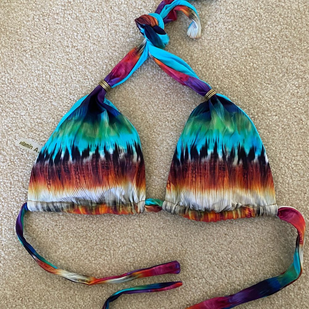 Vitamin A Reversible Triangle Bikini Top